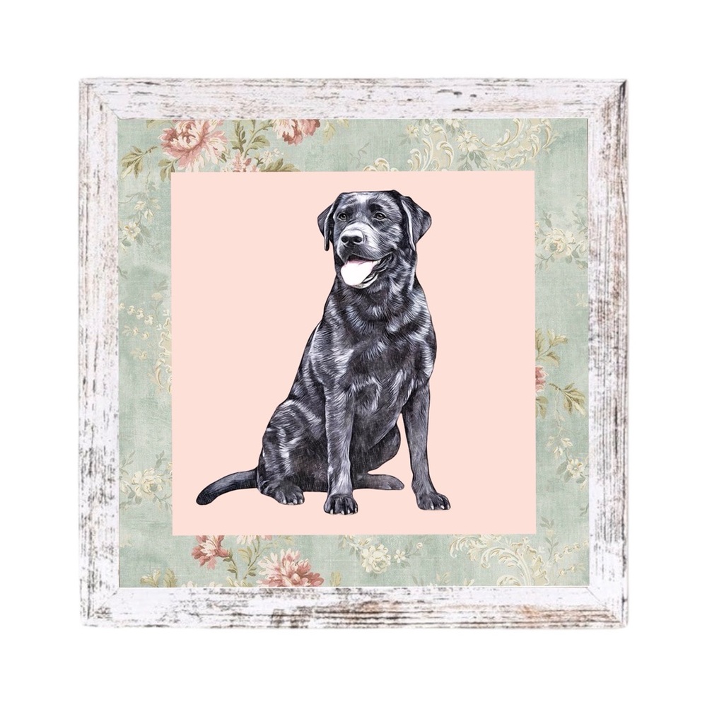 Black Labrador Wall Art